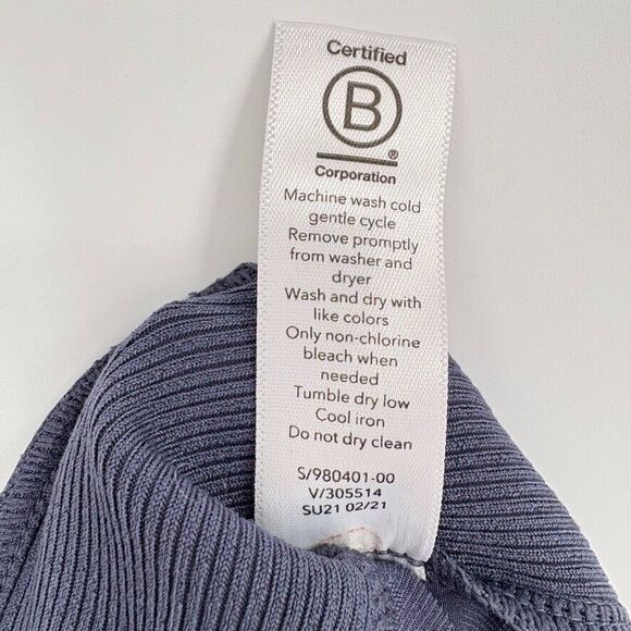 ATHLETA Brooklyn Textured Ankle Pant Size 2P Leopard Medieval Violet #980401 - Picture 9 of 9